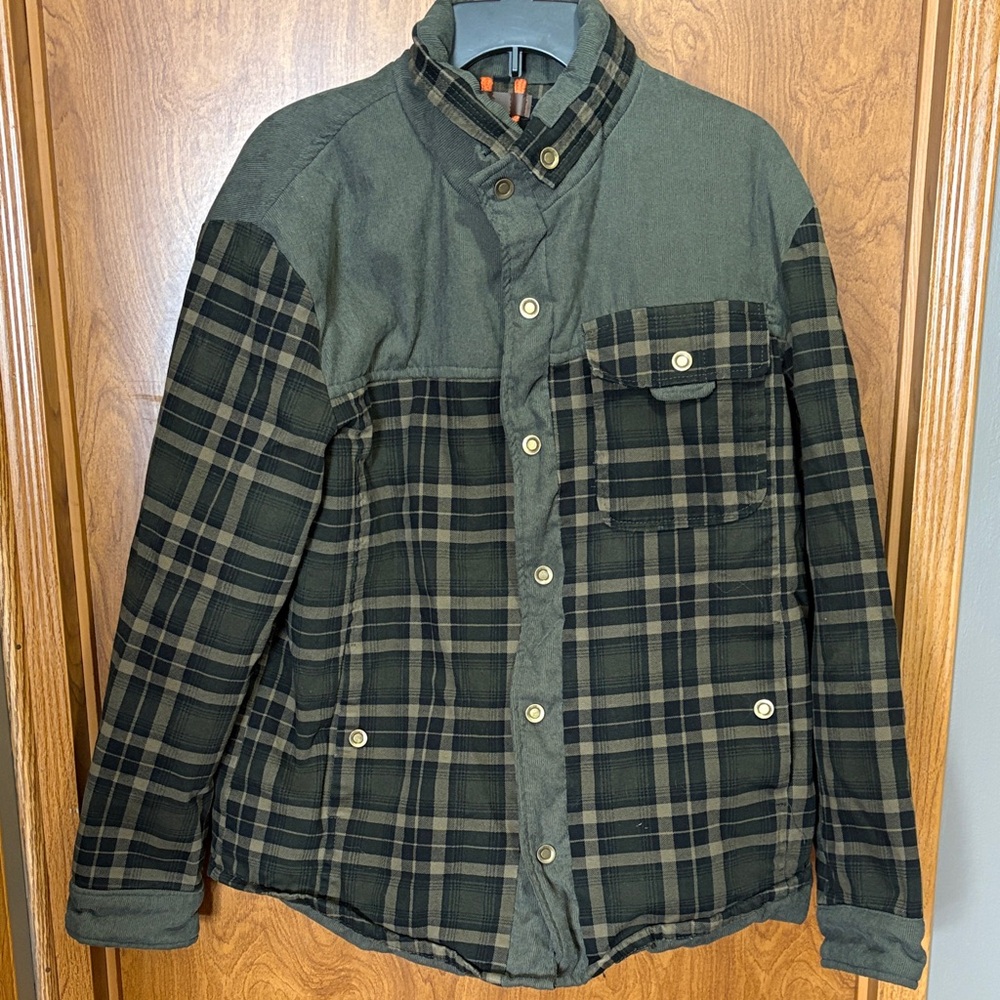 Men's Green Plaid Jacket
